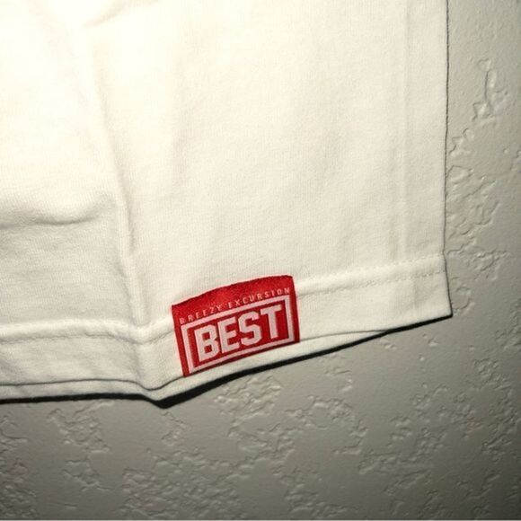 NIP Breezy Excursion White G Code Raiders T-Shirt Size Small - Picture 4 of 4